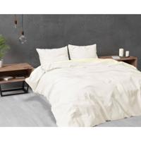 Sleeptime Velvet Uni Dekbedovertrek Creme 240 x 220 cm - thumbnail