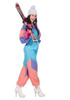 Vintage Sports Ski girl - thumbnail