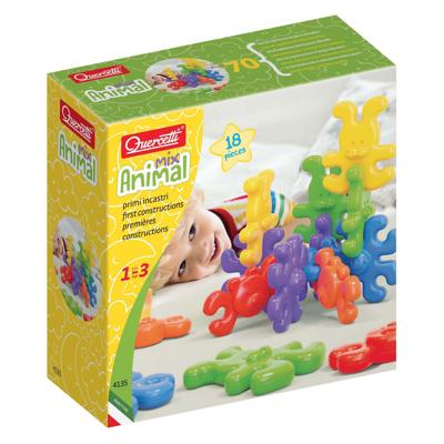 Quercetti dieren vormen ketting, 18dlg. Quercetti dieren vormen ketting, 18dlg.