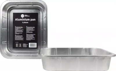 Grill Fanatics aluminium bbq bak - 5 stuks Grill Fanatics aluminium bbq bak - 5 stuks