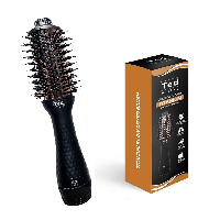 Ted Hilley DuoStyle Titanium Blow Dryer Brush Black Pink - thumbnail