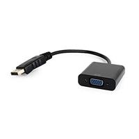 DisplayPort M - VGA F adapterkabel 15 cm zwart - thumbnail