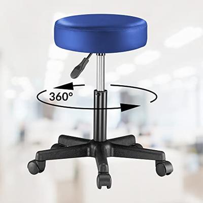 Casaria Verstelbare Draaikruk - 46/60cm Zithoogte - Blauw