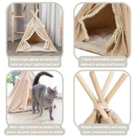 Hondenbed Trixie Beige 55 × 65 × 55 cm - thumbnail