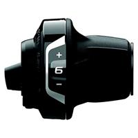 Shimano Draaiversteller (rechts) 6-speed tourney sl-rv400 - zwart/zilver - thumbnail