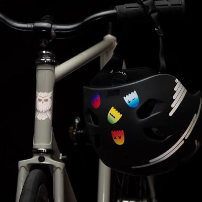 REFLECTIVE BERLIN reflex-stickers "decals" refl.strip refl.berlin decals gost black