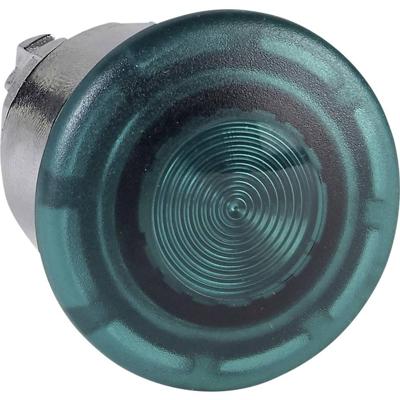 Schneider Electric ZB4BW633 ZB4BW633 Terugstelbaar, Vergrendelbaar (Ø) 22 mm Zonder markering Chroom, Groen 1 stuk(s)