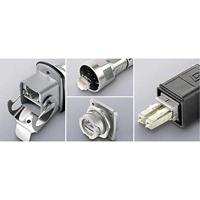 Telegärtner 100007416 STX V1 RJ45-stekkerset kunststof variant 1 Chassisbus, inbouw Aantal polen: 8P8C Zwart 1 stuk(s) - thumbnail