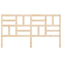 Hoofdbord 186x4x104 cm massief grenenhout - thumbnail