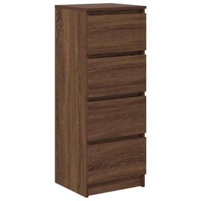 Dressoir 37,5x35x99 cm spaanplaat bruin eikenkleurig Dressoir 37,5x35x99 cm spaanplaat bruin eikenkleurig