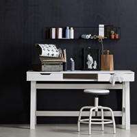 WOOOD Bureau 'Nikki', kleur Wit - thumbnail