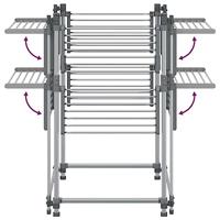 Wasrek 107x107x120 cm aluminium - thumbnail