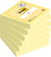 Post-it Plaknotitie 7100199885 76 mm x 76 mm Geel 600 vellen - thumbnail