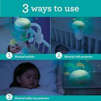Infantino 3-in-1 muziekmobiel met projector - thumbnail