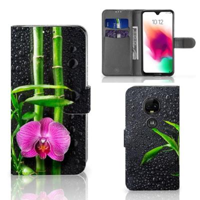Motorola Moto G7 | G7 Plus Hoesje Orchidee Motorola Moto G7 | G7 Plus Hoesje Orchidee