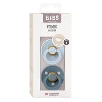 Bibs 1 Fopspeen Anatomic Duo Petrol/Blue - thumbnail