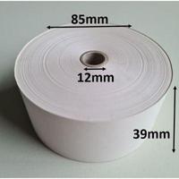 Thermorol 39x85x12 wit binnenzijde gevoe - thumbnail