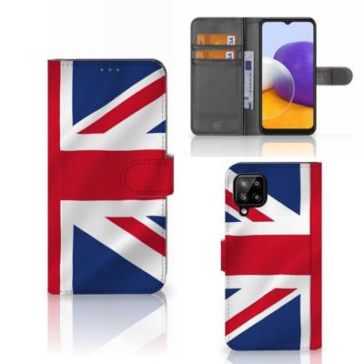 Samsung Galaxy A22 4G | M22 | Bookstyle Case | Groot-Brittannië Samsung Galaxy A22 4G | M22 | Bookstyle Case | Groot-Brittannië