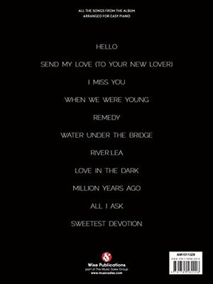 Wise Publications - Adele 25 easy piano