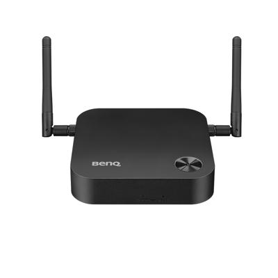 BenQ WDC10C InstaShow Wireless presentatiesysteem (met USB-C, Thunderbolt 3, Plug & Play, met één druk op de knop presentaties starten, zonder software installatie, met hoge veiligheid)