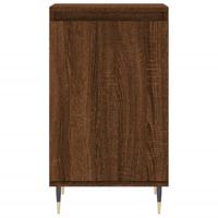 Dressoirs 2 st 40x35x70 cm bewerkt hout bruin eikenkleur - thumbnail