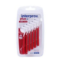Interprox Plus ragers mini conical rood 6 Stuks - thumbnail