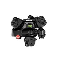 Manfrotto Befree 3-Way Live Advanced Kit, statief en vloeistofkop van aluminium voor camera en camcorder tot 6 kg, compact, fotoaccessoires voor het maken van inhoud, foto's en video's - thumbnail
