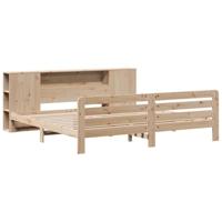 Bedframe zonder matras massief grenenhout 180x200 cm - thumbnail