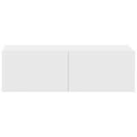 Tv-wandmeubels 4 st 100x30x30 cm wit - thumbnail