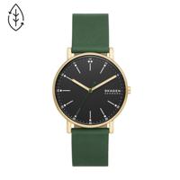 Horlogeband Skagen SKW6861 Leder Groen 20mm - thumbnail