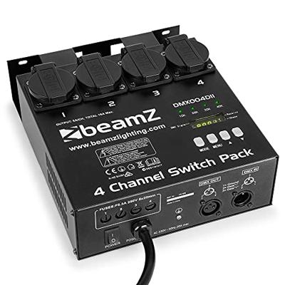 BeamZ 4-kanaals DMX switchpack BeamZ 4-kanaals DMX switchpack