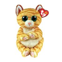 TY beanie babies knuffel kat mango 15 cm - thumbnail