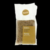 Knekkebrod fonio gierst/chia bio 195 Gram - thumbnail