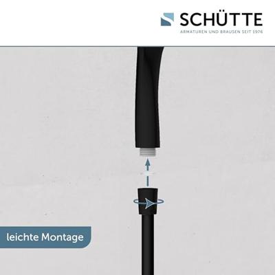 Schütte CAPRI Doucheset | 3 Functies | Mat zwart - 64996 Schütte CAPRI Doucheset | 3 Functies | Mat zwart - 64996