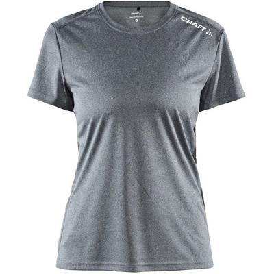 Craft 1907362 Rush Ss Tee W - Dark Grey Melange - S