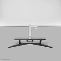 Neomounts ds75s-950wh2 full-motion desk mount, 2x 17" - 27", 8 kg, 100x100 mm, black - thumbnail