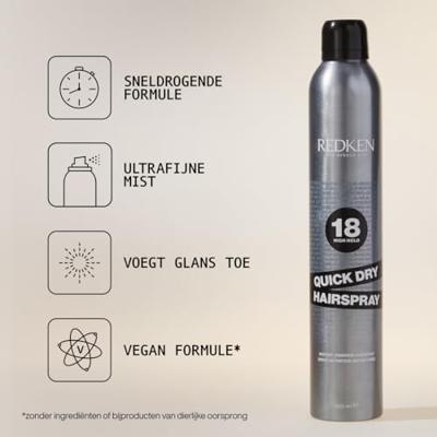 Redken Styling Quick Dry Hairspray 400ml