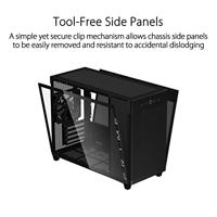 Asus AP201 ASUS PRIME CASE TG Mini-tower PC-behuizing Zwart - thumbnail