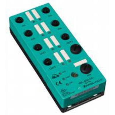 Pepperl+Fuchs VBA-4E3A-G2-ZA/EA2 212523 Actieve sensor/actorbox M12-verdeler met kunststof schroefdraad 1 stuk(s)