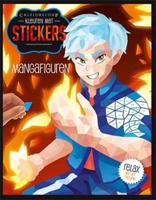 Kleuren met stickers - Mangafiguren - thumbnail