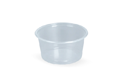 Rond bakje 100cc Ø70mm Transparant