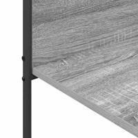 Kledingrek met plank Grijs 120 x 44 x 160 cm Bewerkt hout - thumbnail