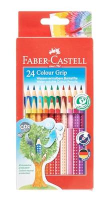 Faber Castell Kleurpotlood Grip - kartonnen etui a 24 stuks