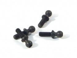 Ball stud 4.3x13mm (2mm socket/4pcs)