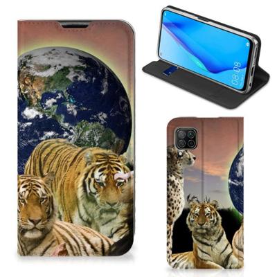 Huawei P40 Lite | Hoesje maken | Roofdieren Huawei P40 Lite | Hoesje maken | Roofdieren