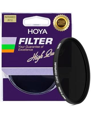 Hoya 72mm R72 Infrarood in SQ Case