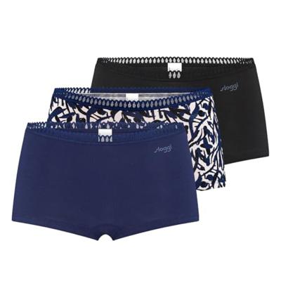 3-pack Crush Go dames boxershorts - Biologisch Katoenen dames onderbroeken - Multipack vrouwen ondergoed