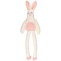 Puppyknuffel Konijn Lieke - 77 cm 77 cm Flamingo Wit - thumbnail