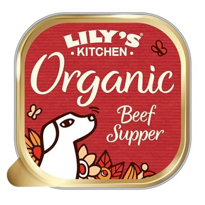 LILY'S KITCHEN DOG ORGANIC BEEF SUPPER - thumbnail