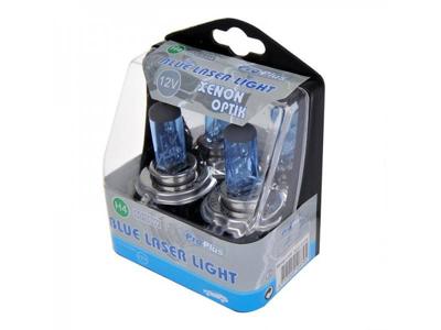 Pro+ Blue Laser Light 12V 60/55W H4 2 stuks in box Pro+ Blue Laser Light 12V 60/55W H4 2 stuks in box